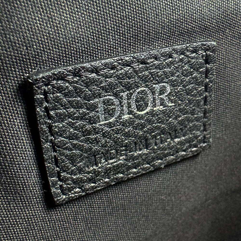 CHRISTIAN DIOR Black Canvas Shoulder Bag - Picture 11 of 12